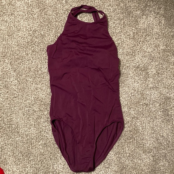 Balera Plum Leotard - Picture 1 of 3
